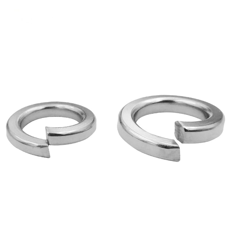 Nasaan ang tukoy na aplikasyon ng nickel-plated solong coil spring lock washers?