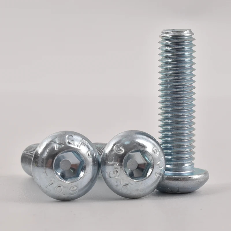 Nasaan ang tukoy na aplikasyon ng galvanized hex socket button head screws?