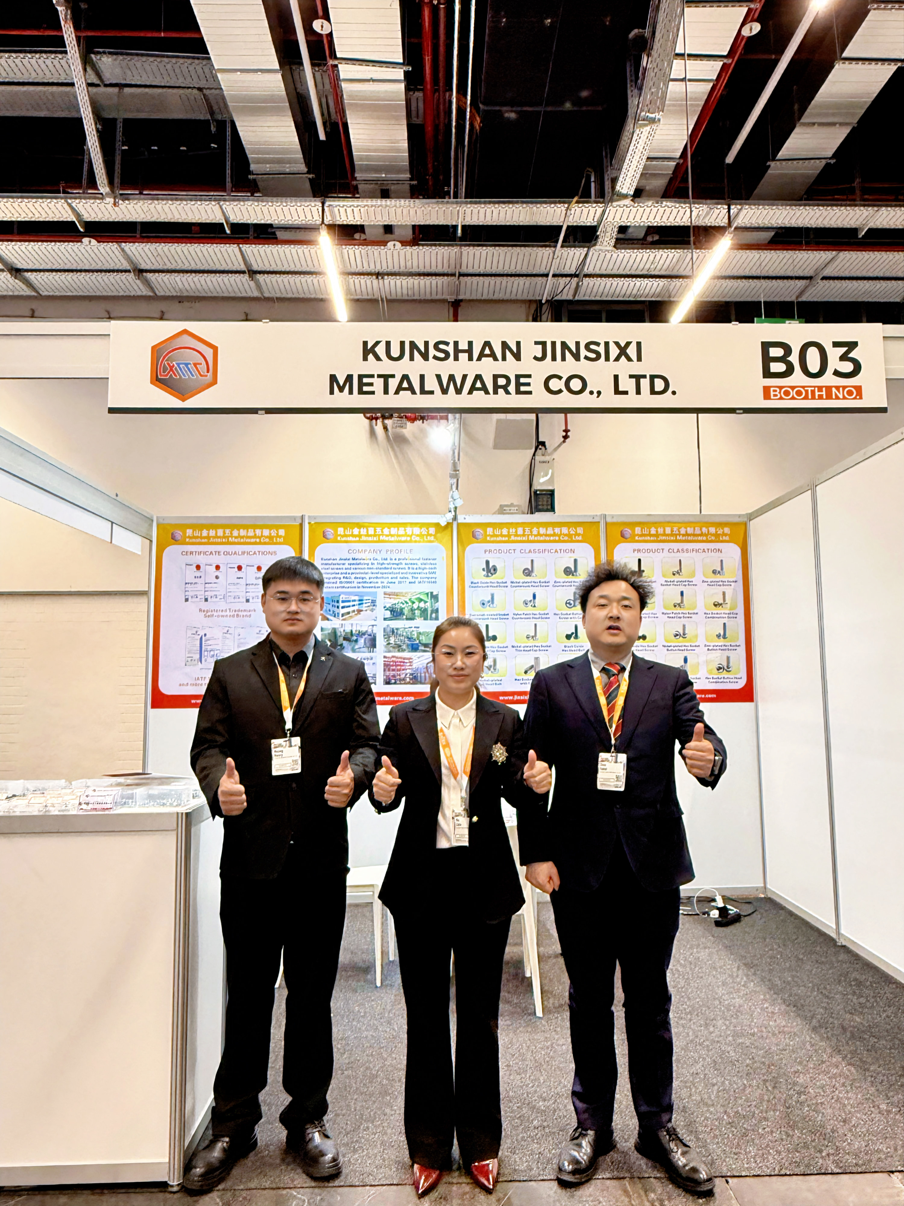 Matagumpay na Natapos ng Jinsixi ang Paglahok Nito sa Frankfurt Fastener Expo sa Germany