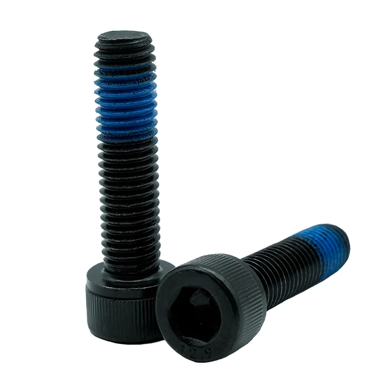 Itim na oxide at malagkit na hex socket head cap screws