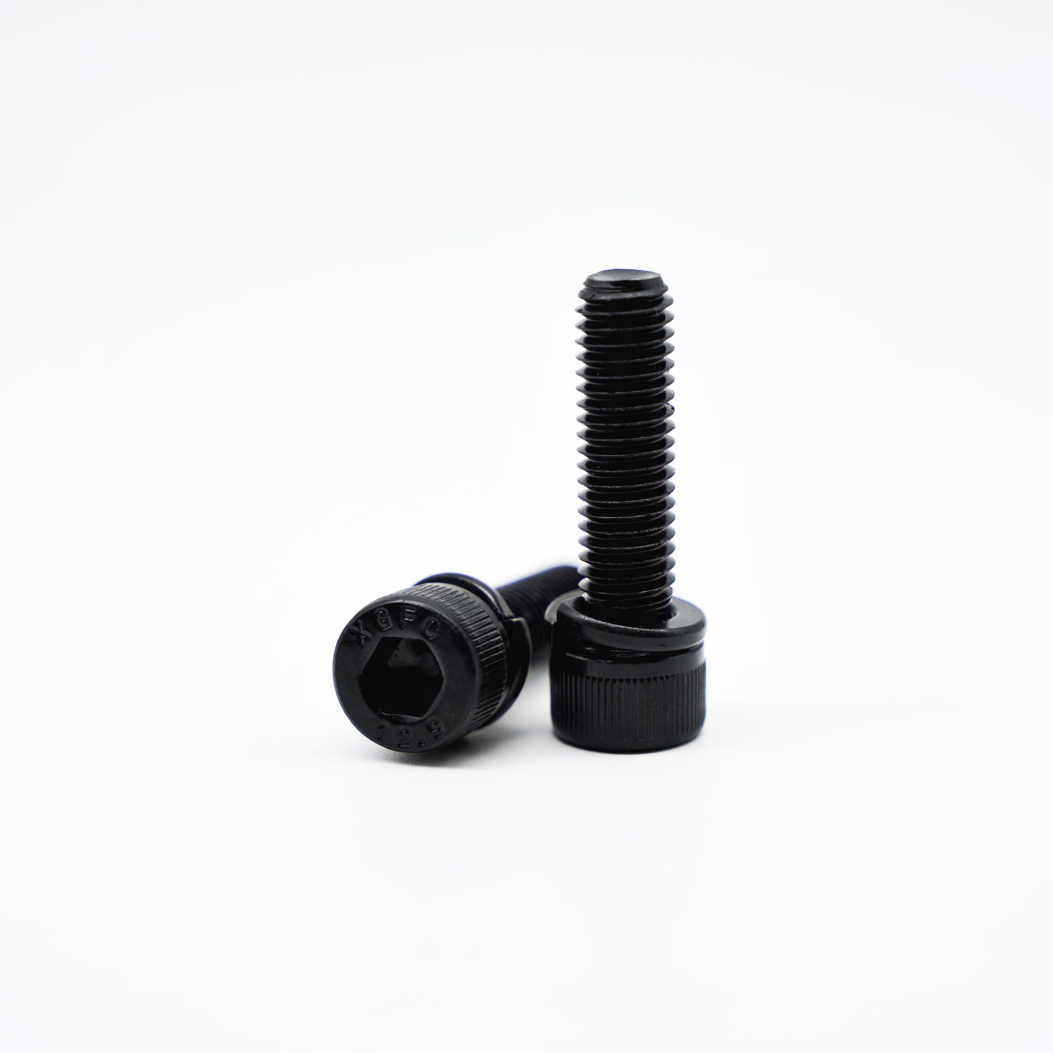 Black oxide Hex Socket Head Cap Screws na may Spring Washers