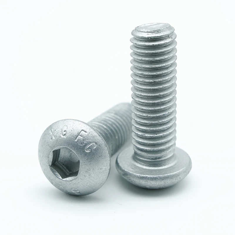 Dacromet-coated hex socket button head screws