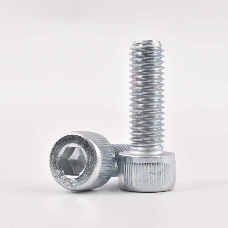 Nickel-plated hex socket countersunk head cap screws